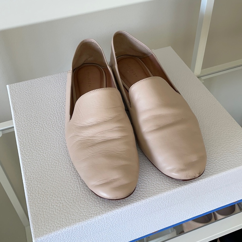 💕5 for $10💕 Light Pink Leather Loafers